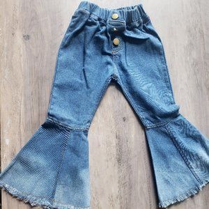 Blue Jean Bell Bottom Pants (Girls)
